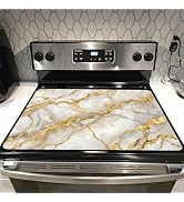 Glass stove top cover 28"x 20", Stove Top Covers for Electric Stove, Flat Range Mat for Glass Coo...
