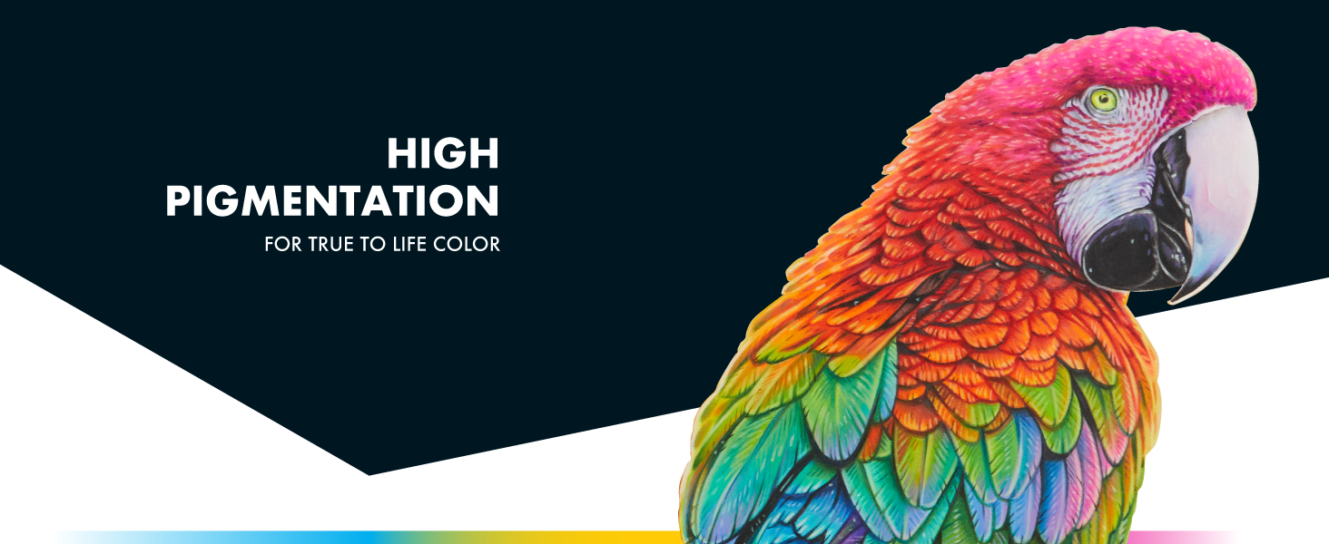 prismacolor high pigmentation parrot colored pencils true color adult kids gift holiday artist