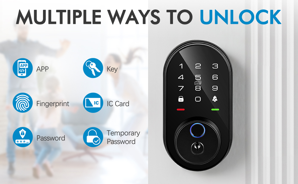 Smart deadbolt lock