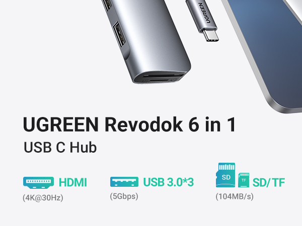 USB C HUB usb c to hdmi usb c adapter usbc hub Christmas gift Multiport Dongle