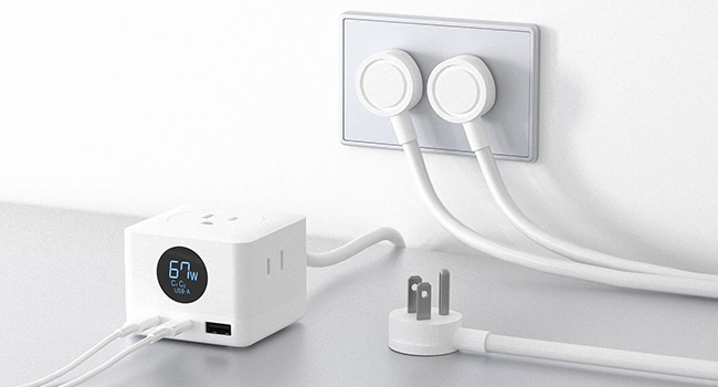 Smart 45 degree plug design