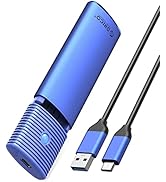 ORICO M.2 NVMe SATA SSD Enclosure Adapter Tool-Free, USB C 3.2 Gen 2 10Gbps NVME, 5Gbps NGFF SATA...