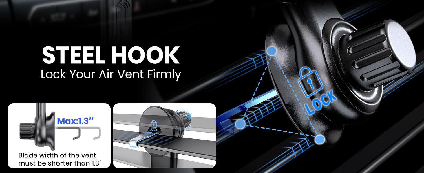 234 air vent phone mount