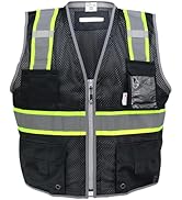 Global Glove FrogWear Enhanced Visibility Surveyors Safety Vest
