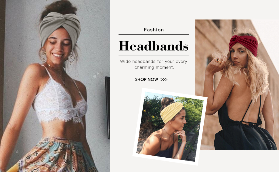 boho headbands for your everyday