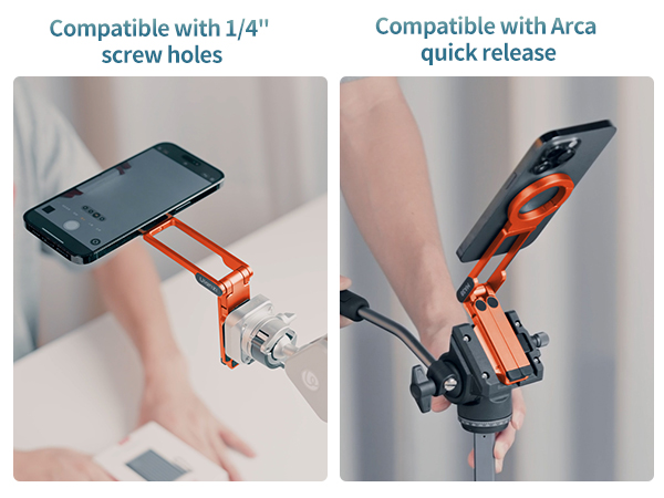 magnetic phone tripod