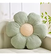 XIAIJIA Flower Pillow Flower Shaped Pillow Cushion Decorative Daisy Pillow for Bed Cute Throw Pil...