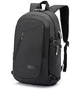 Laptop Backpack,Business Travel Anti Theft Backpack Gift for Men Women with USB Charging Port Loc...