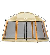 CAMPROS CP Screen House Room 13 x 13 Ft Screened Mesh Net Wall Canopy Tent Camping Tent Screen Sh...