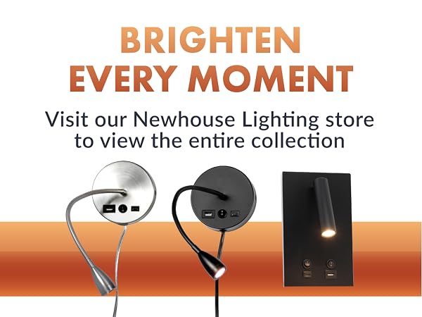 bedside lamp with USB-A and USB-C charging ports space saving desk accessory for nightstands