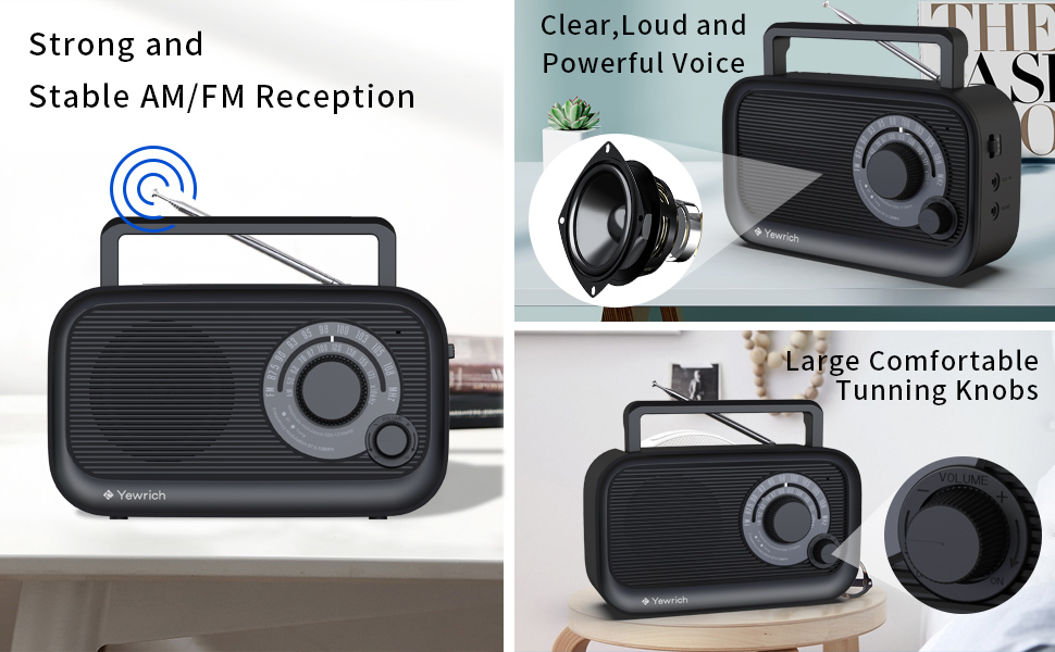 portable am fm radio
