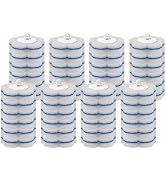 48 Count Disposable Toilet Brush Refill Pads, Disposable Toilet Bowl Wand Refills, Toilet Cleanin...