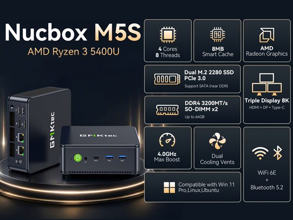 GMKtec Nucbox M5S