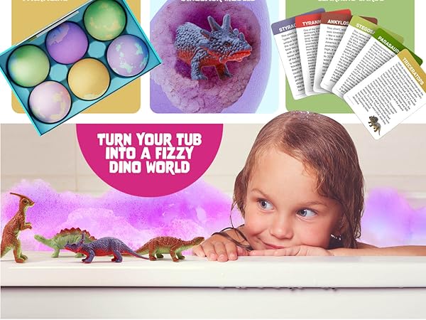 Dino Egg Bath Bombs