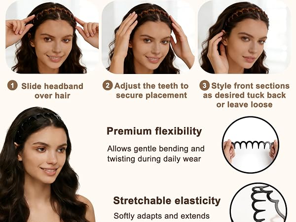 Supgoodom headbands-with-teeth-for-women
