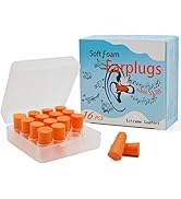 targeal Earplugs,Ear Plugs for Sleeping, Highest NRR 33dB Soft Form Earplugs, Reusable Sound Bloc...