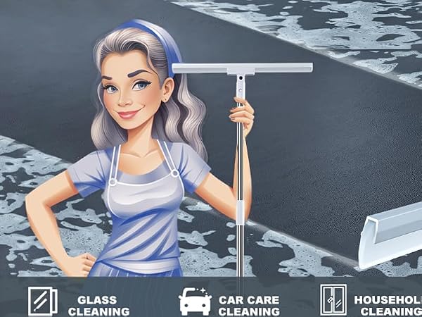 Professional Silicone Squeegee Broom for Floor 2.0