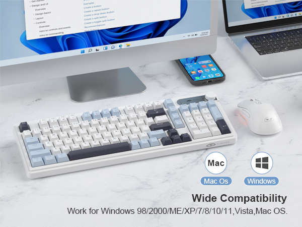 wireless keyboard and mouse combo