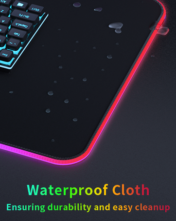 Ergonomic Computer Mouse Pad with Non-Slip Rubber Base for Laptop