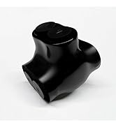 Dicio Insulated Tap Connector 1-Pack Aluminum to Copper Wire connectors 2 Ports Black Insulated P...