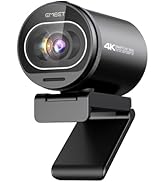 EMEET S600 4K Webcam for Streaming - Sony 1/2.55'' Sensor, PDAF Autofocus, 1080P@60FPS, 2 Noise R...