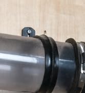 Wall mounting blast gate