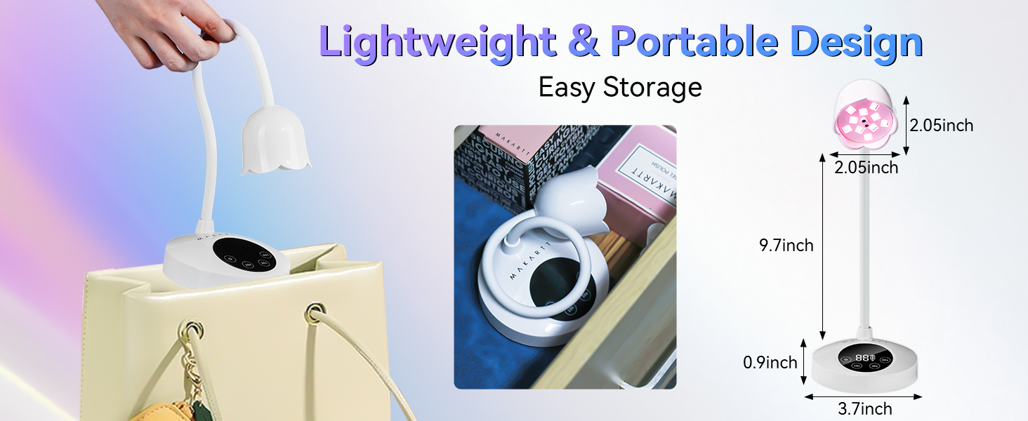 cordless uv led nail lamp led nail light for gel nails