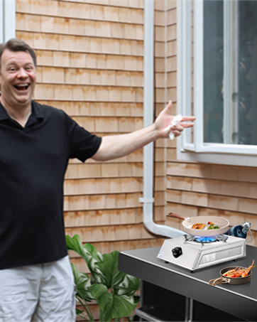 propane stove 1 burner