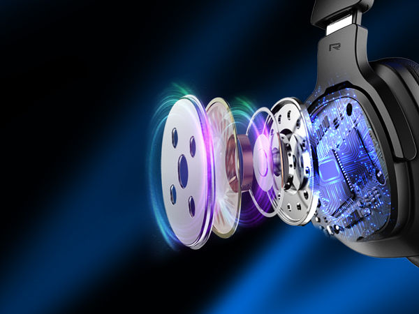 Gaming Headsets with 50mm Drivers