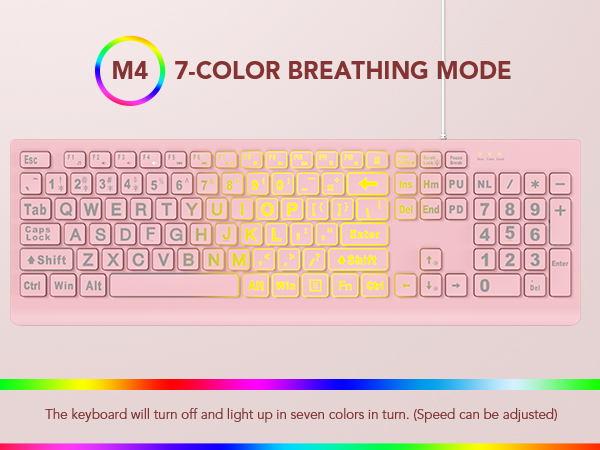 lighted keyboard