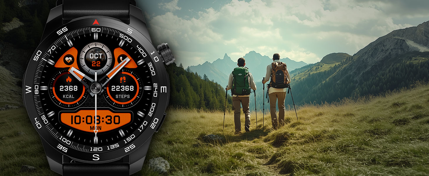 smart watch designed for adventure