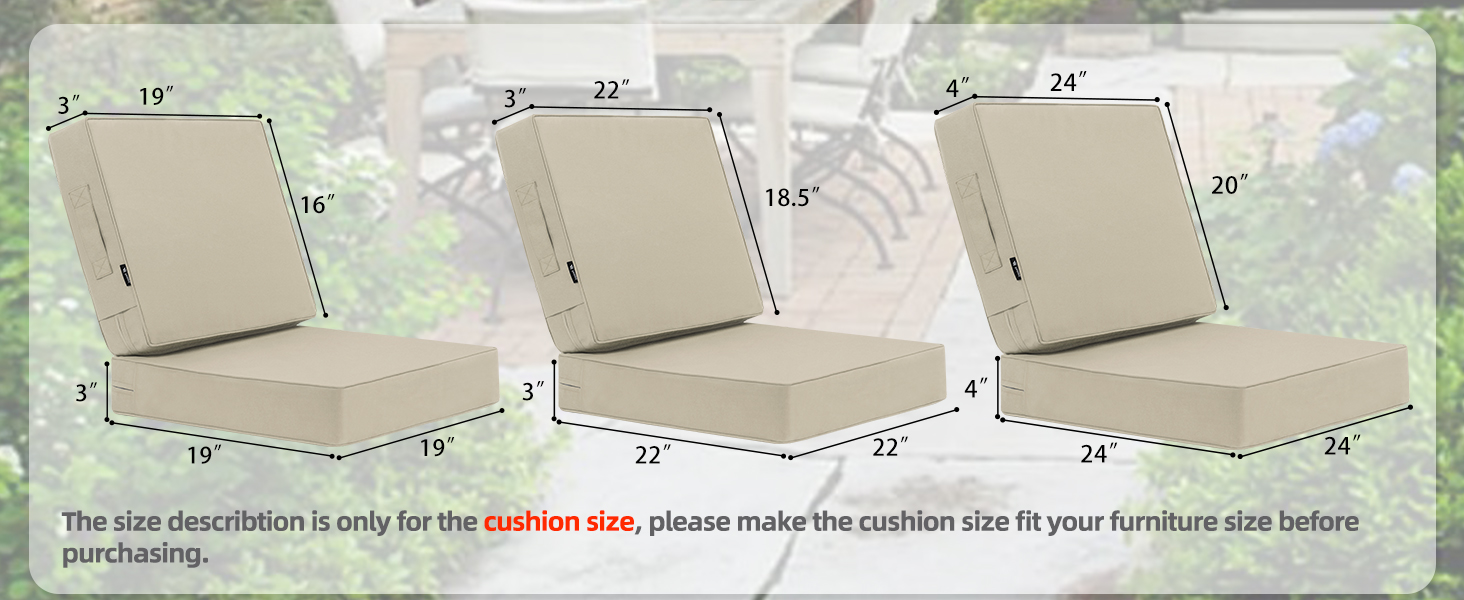 patio chair cushion 