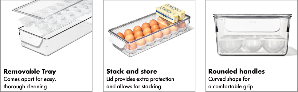 OXO Good Grips Egg Bin with Removable Tray?