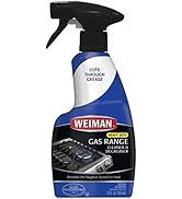 Weiman Gas Range Cleaner and Degreaser, Single, Lemon, 1 Count