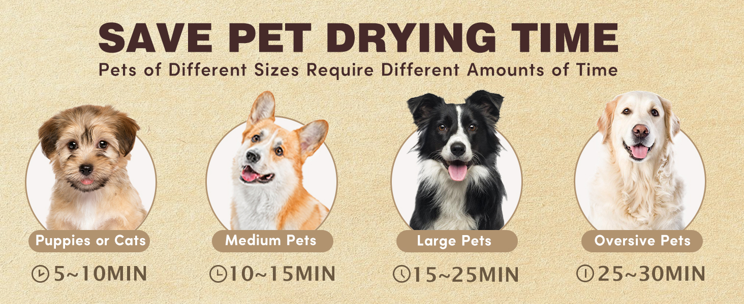 Blanlody Dog Dryer Pet Hair Blower High Velocity for Grooming