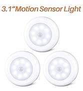 LED Motion Sensor Lights, Stick on Lights, Puck Lights, Closet Lights,Night Lights, STAR-SPANGLED