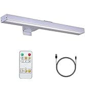 MIOBLUE Wireless Picture Lights with Remote, Metal 16in Recgargeable Battery Painting Light Displ...