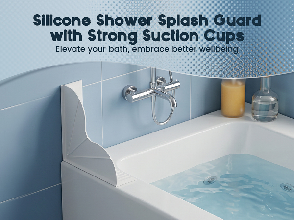 bathtub splash guard