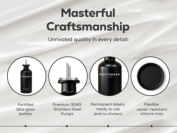 Masterful Craftmanship - Modern Mouthwash - Mobile