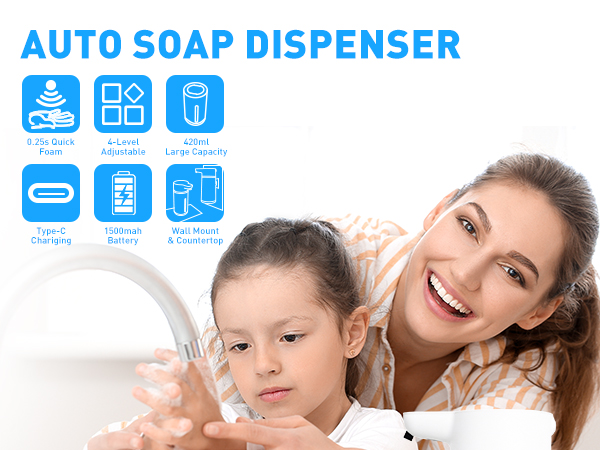 Automatic Foaming Soap Dispenser