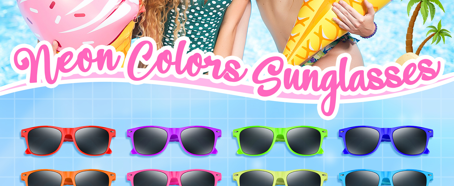 Neon Sunglasses 