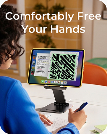 Fully Foldable Tablet Stand to Pocket Size