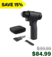 HOTO 16V Brushless Power Drill, 50 N·m High Torque with Smart Display, Auto Mode and LED Light, 1...