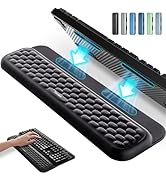 Vaydeer Keyboard Wrist Rest with Stickers, Full Mechanical Keyboard Support Pad, Desk Ergonomic C...