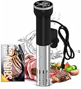 Sous Vide Cooker WiFi, Immersion Circulator for Sous-Vide, Suvee Cooker, Cattleman Cuisine Sous V...