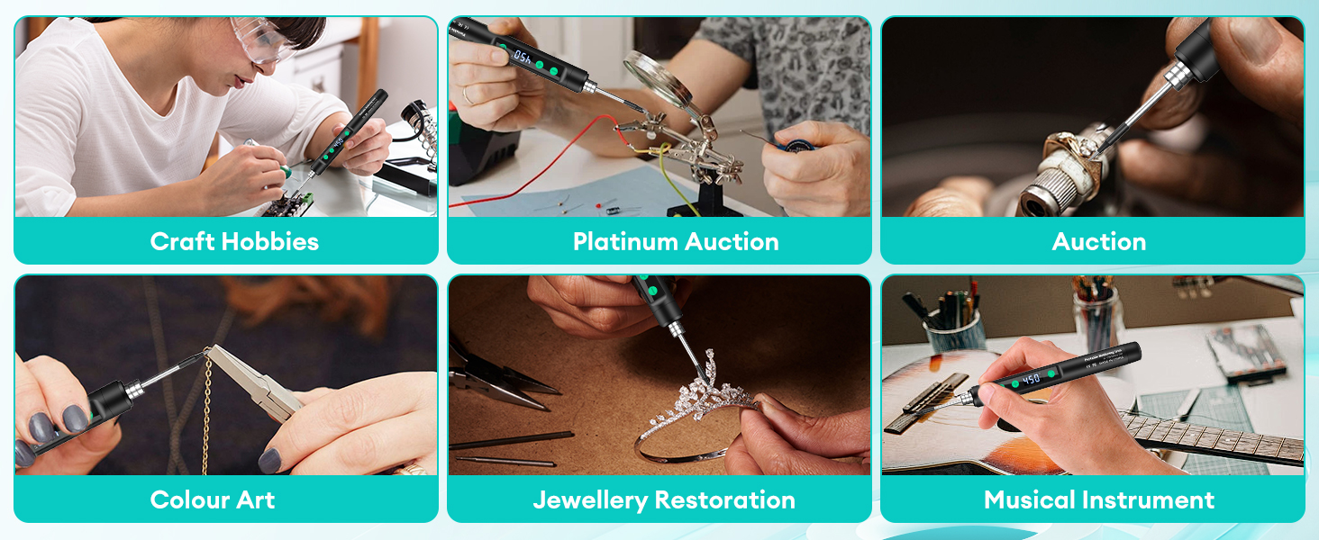 Cordless Soldering Iron Kit