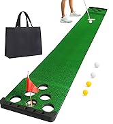 putting mat black