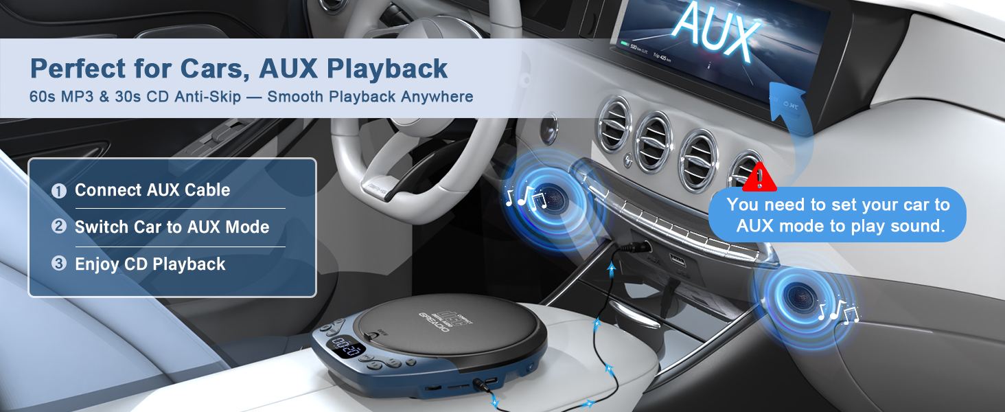 rechargeable cd player