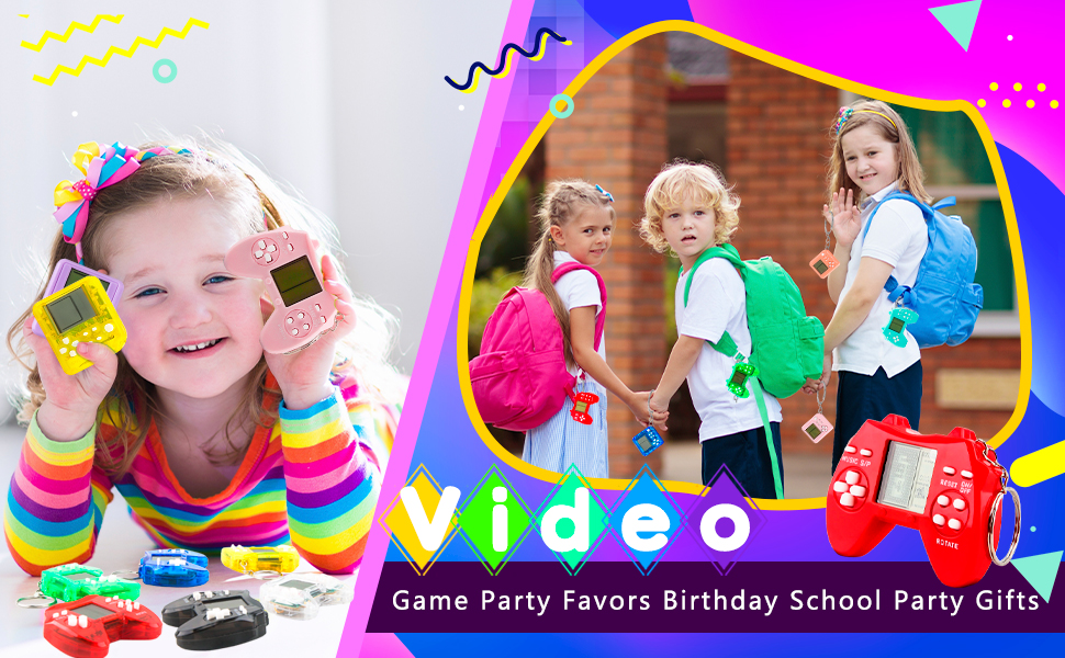 Our video game keychain is a perfect addition to birthday gifts