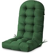 DANGHOOGY Outdoor/Indoor Adirondack Chair Cushion, Waterproof Outdoor Rocking Chair Cushion with ...